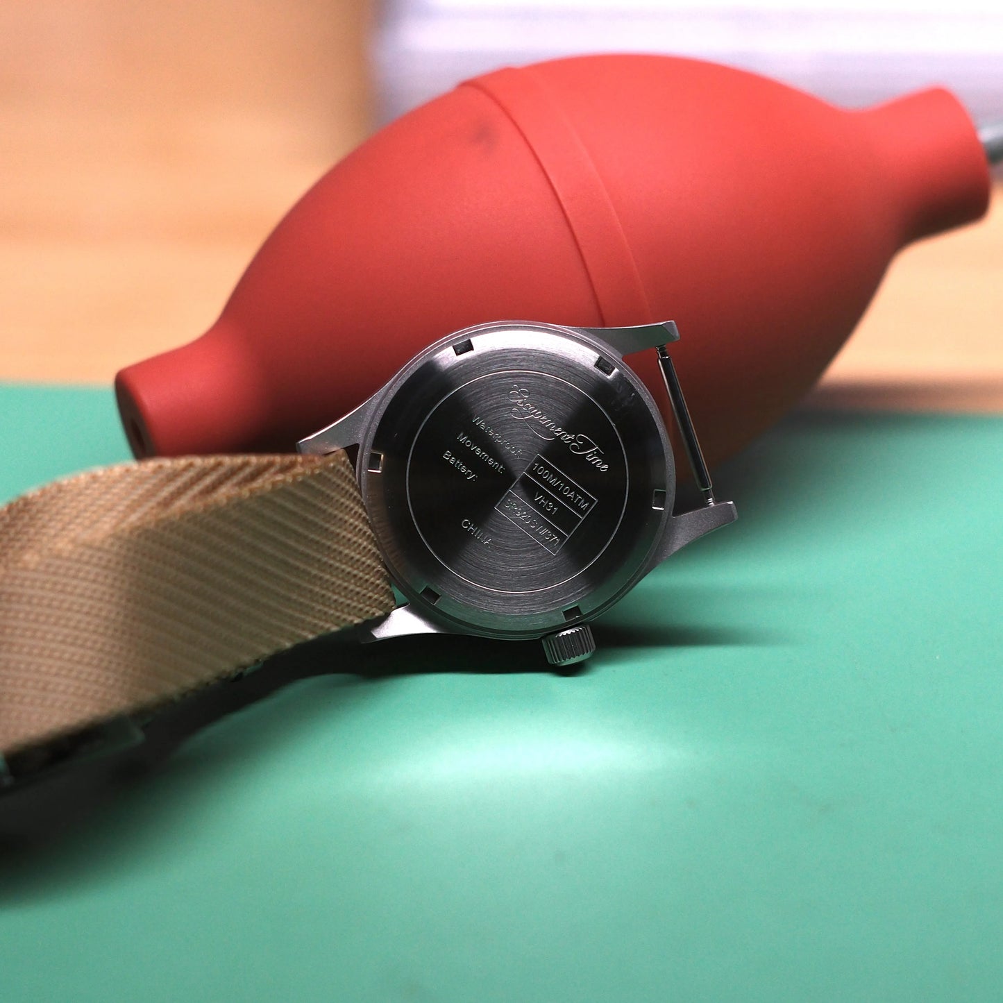 【Tiempo de Escape】Reloj de Movimiento de Cuarzo VH31 Caja de 38mm Impermeable 100M Superluminoso